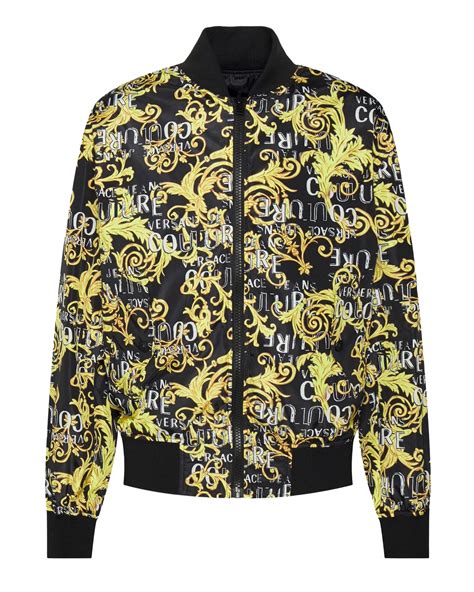 Versace Jeans Couture Men's Logo Couture Bomber Jacket